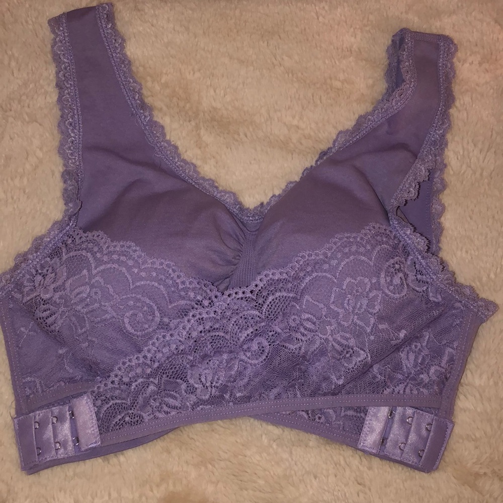 Lavender Lace Padded Bra